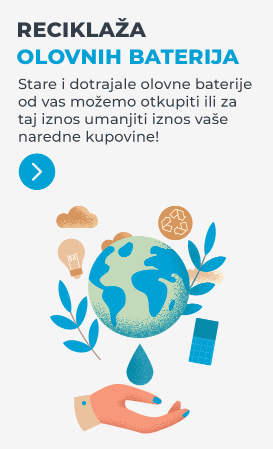 Reciklaza starih olovnih baterija Borik Plus