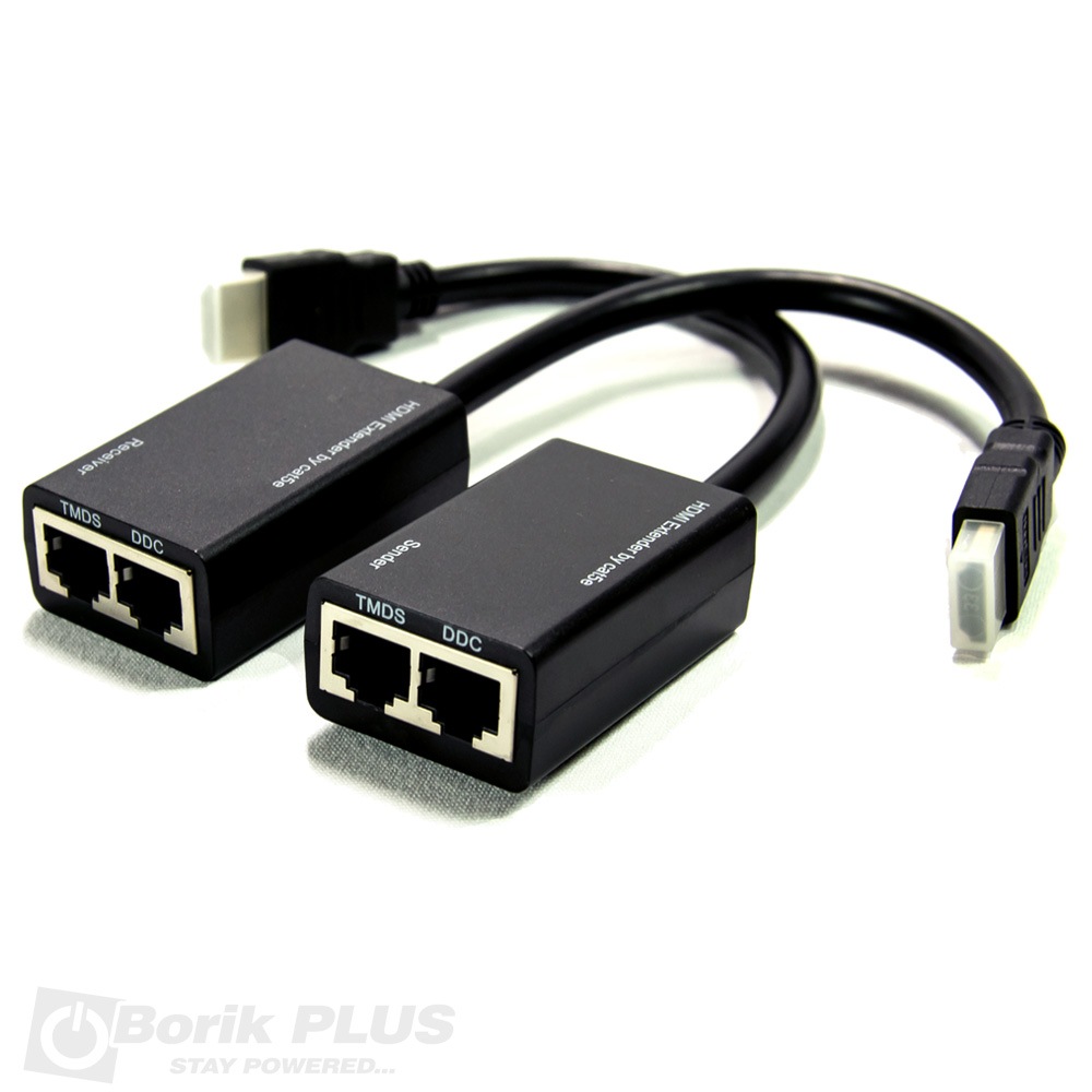HDMI ekstender pasivni do 30 metara sa kablom HDMI ekstender pasivni do 30 metara sa kablom