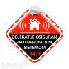 Samolepljiva nalepnica za ALARM unutrašnja