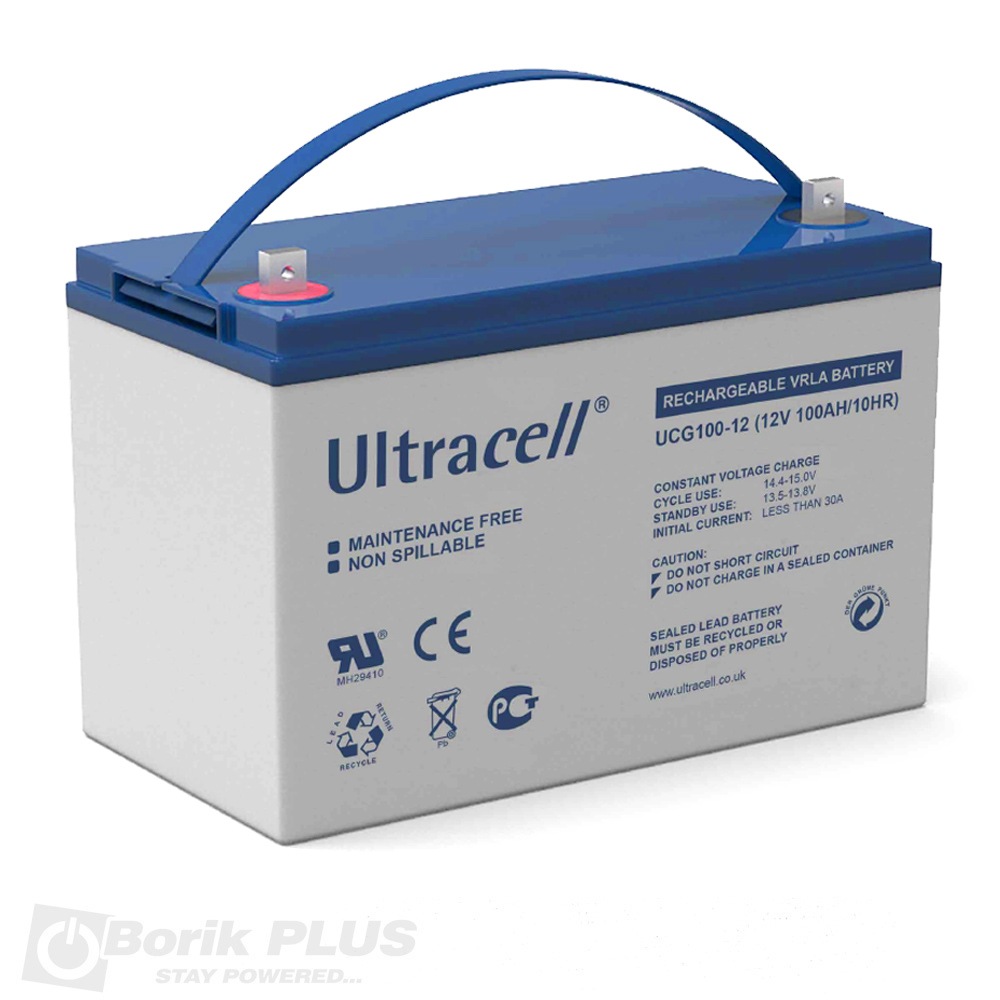UCG 100-12, Olovna VRLA baterija 12V 100Ah UCG 100-12, Olovna VRLA baterija 12V 100Ah