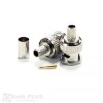 Konektor BNC muški sa pinom na krimp RG59 Konektor BNC muški sa pinom na krimp RG59