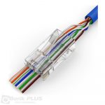 Konektor RJ45 CAT5e za UTP sa punim presekom Konektor RJ45 CAT5e za UTP sa punim presekom