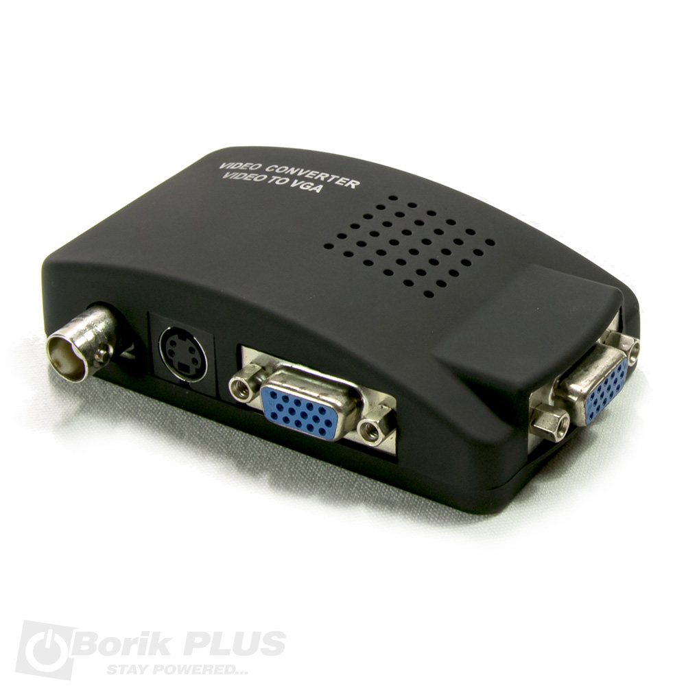 Video konverter sa BNC, VGA ili S-video na VGA Video konverter sa BNC, VGA ili S-video na VGA