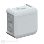 Plastična OBO kutija 75x75 mm-IP 55 Siva